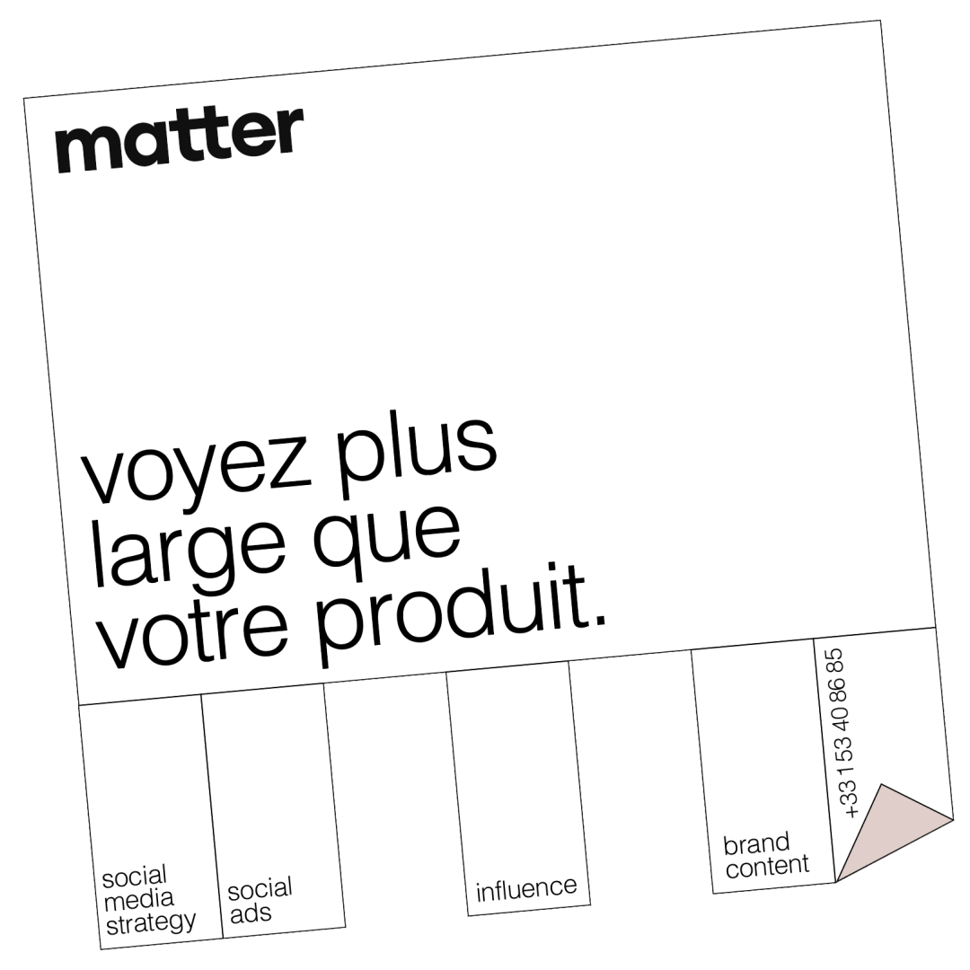 Voyez plus large que votre produit